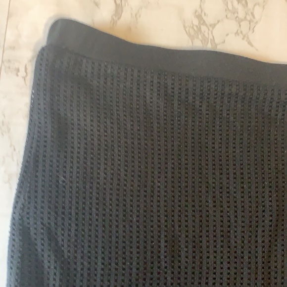 RILLER & FOUNT black fringe mini skirt - Picture 7 of 8